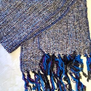 Sparkle knit scarf